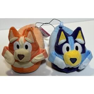 Bluey & Bingo Plush Slippers Boys Girl Unisex Kid Size 7/8 NWT